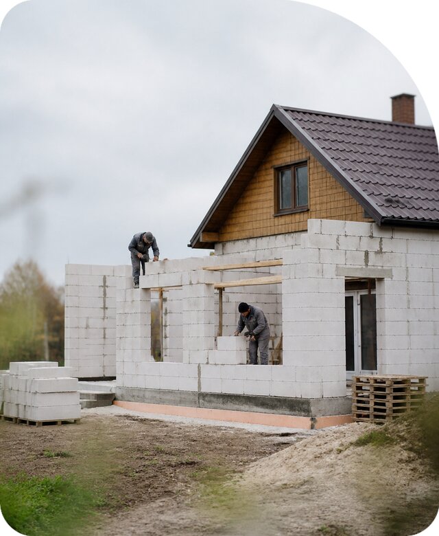 Пристройка из пеноблоков в Кургане под ключ от 36082 р. | РадиДОМА-Крг