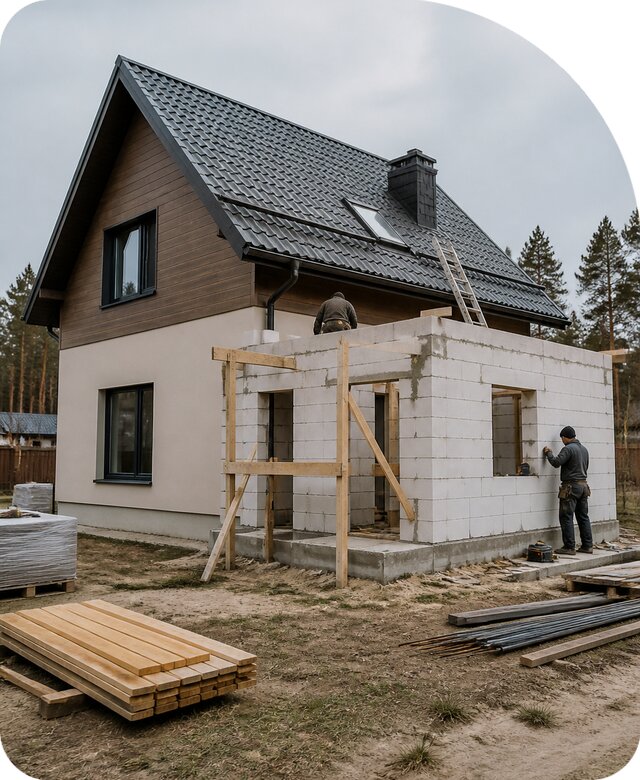 Пристройка ванной комнаты в Кургане по цене от 463905 р. | РадиДОМА-Крг